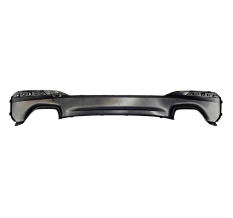Rear Diffuser BMW G30 / G31 Look M-Tech Gloss Grey 2 Exhaust