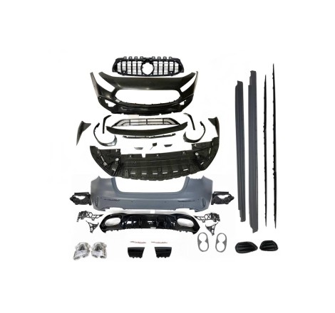 Body Kit Mercedes W177 look A45 S Grill GT Black