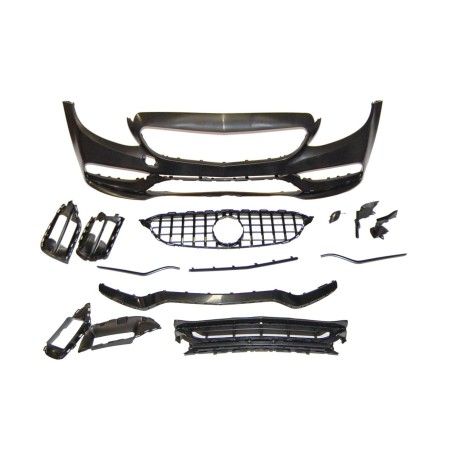 Front Bumper Mercedes W205 2014-2018 Coupe / 4D / SW look C63 New
