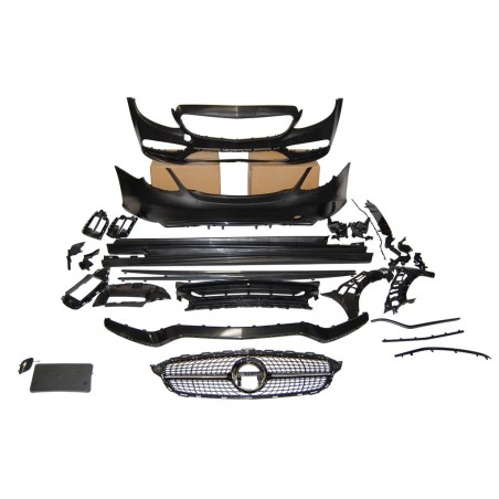 Kit De Carrosserie Mercedes W205 4P 2014-2021 Look C63 2019 Diamond