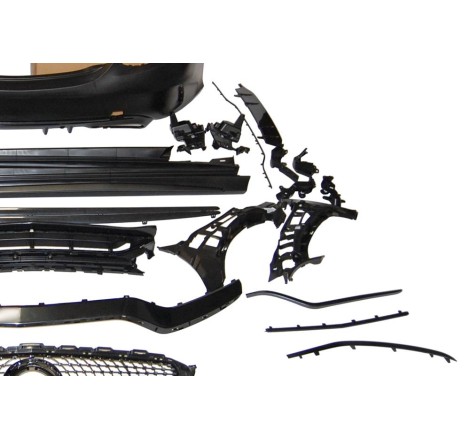Kit De Carrosserie Mercedes W205 4P 2014-2021 Look C63 2019 Diamond