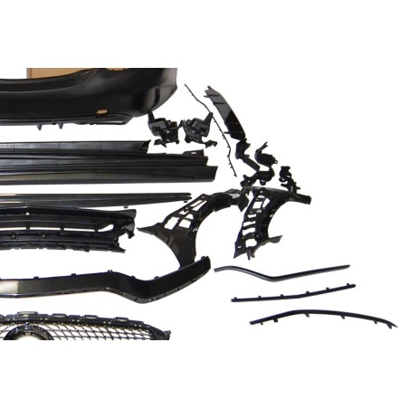 Kit De Carrosserie Mercedes W205 4P 2014-2021 Look C63 2019 Diamond