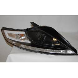 Set Of Headlamps Day Light Ford Mondeo From 2007 Onwards Black