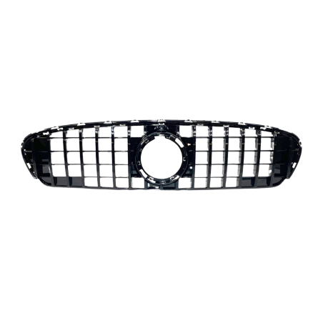 Front Grill Mercedes GLC X253 2020 Look GT Black Camera