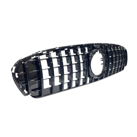 Front Grill Mercedes GLC X253 2020 Look GT Black Camera