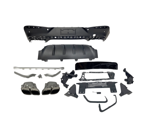 Rear Diffuser Mercedes X254 GLC 2023+ Coupe look AMG GLC63