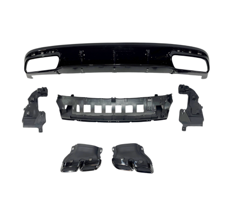 Diffuseur Arrière Mercedes C217 Coupe 2014-2020 Look Facelift S63