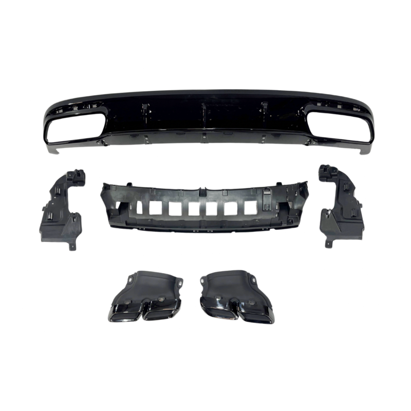 Rear Diffuser Mercedes C217 Coupe 2014-2020 Look Facelift S63