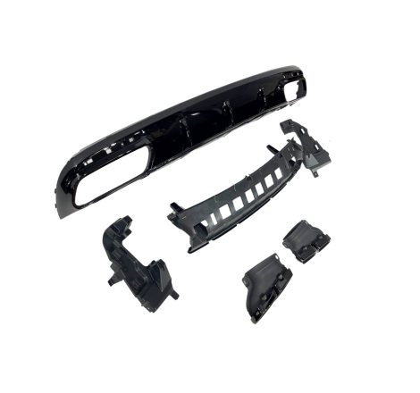 Rear Diffuser Mercedes C217 Coupe 2014-2020 Look Facelift S63