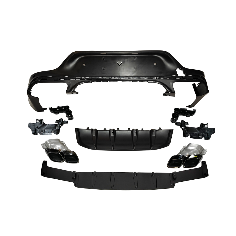 Diffuseur Arrière Mercedes GLC X253 COUPE 2020+ Look GLC63 Black