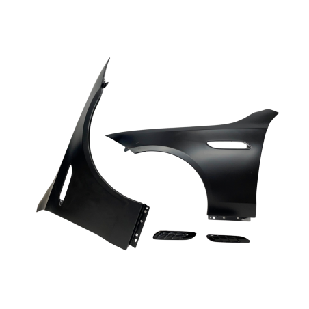 Front Fenders Mercedes W206 Sedan/SW/Coupe Look C63 Aluminum