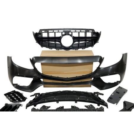 Pare - Choc Avant Mercedes W213 4p 2016-2019 / C238 look AMG E63