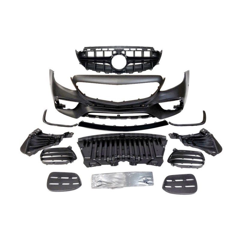 Front Bumper Mercedes W213 4p 2016-2019 / C238 look AMG E63