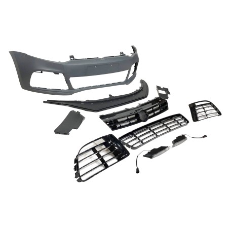 Front Bumper Volkswagen Polo 2009-2017 Look R