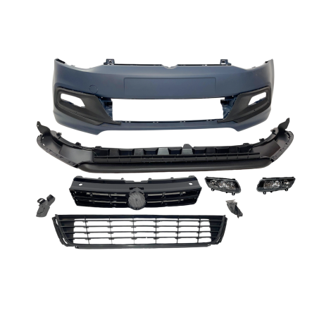 Front Bumper Volkswagen Polo 2009-2017 Look RLine