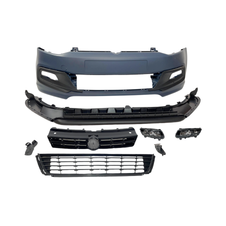 Front Bumper Volkswagen Polo 2009-2017 Look RLine