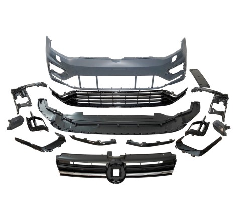 Front Bumper Volkswagen Golf 7.5 3/5D Facelift Look R20