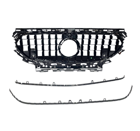 Front Grill Mercedes W214 Look GT FULL BLACK