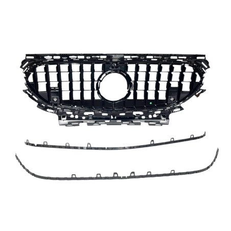 Front Grill Mercedes W214 Look GT FULL BLACK