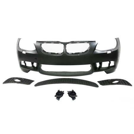 Pare-Choc Avant BMW E92 / E93 10-12 LCI Look M3 Antibrouillards Grilles
