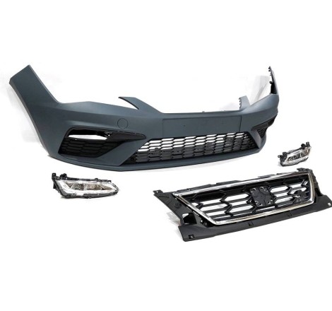 Front Bumper Seat Leon F5 2013-2019 Look FR Front spoiler