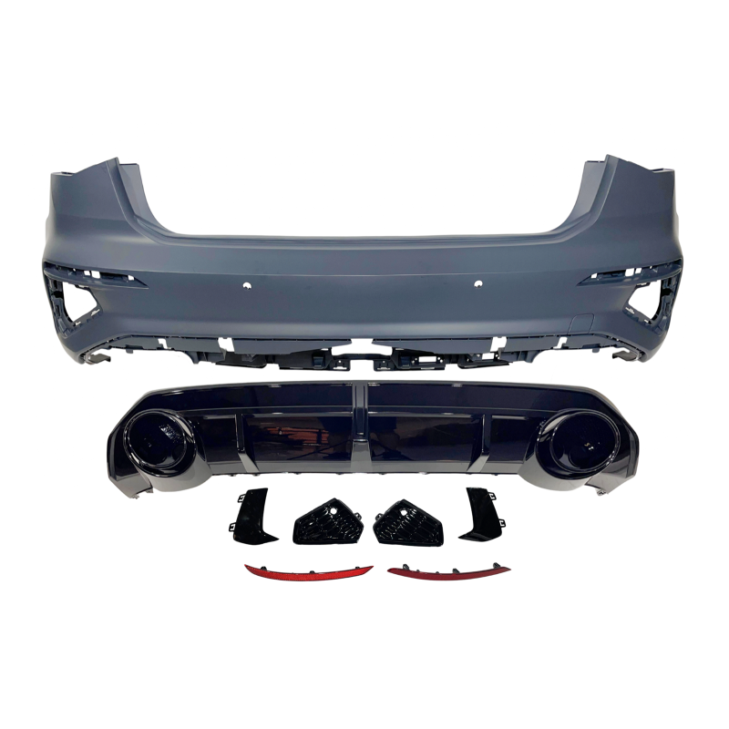 Rear Bumper Audi A3 Sedan 2019-2024, Look RS3