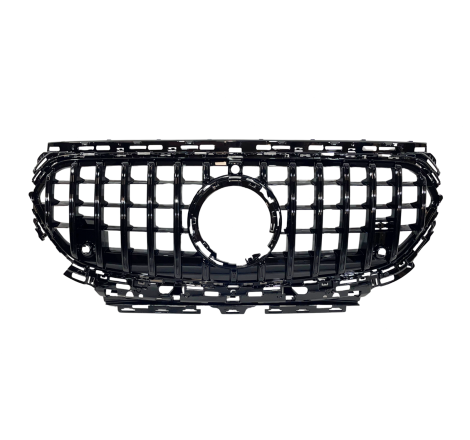 Calandre Mercedes W214 Look GT FULL BLACK Caméra