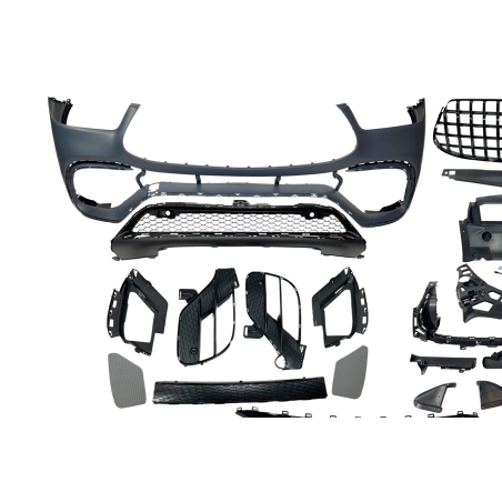 Pare-Choc Avant Mercedes W167 / C167 2020+ GLE Look AMG