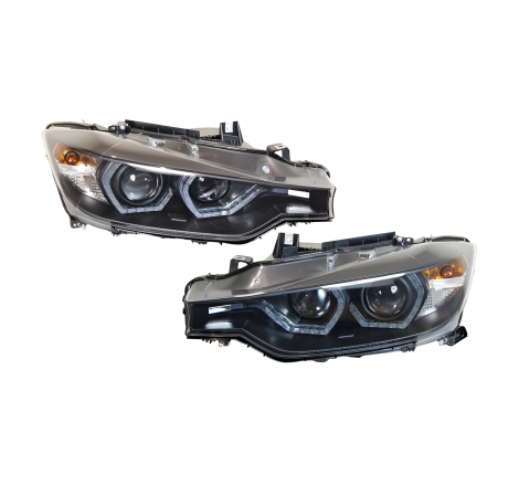 Set Of Headlamps BMW F30 / F31 Black
