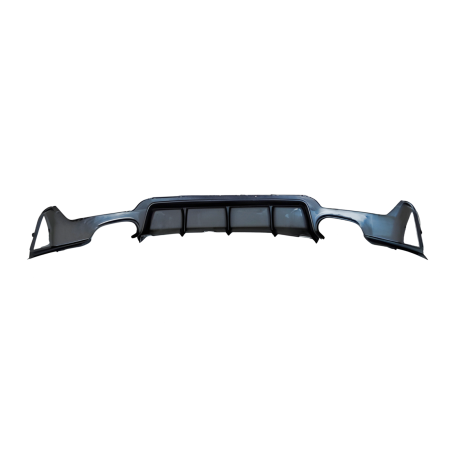 Rear Diffuser BMW F32 / F33 / F36 Look M Performance 2 Exhausts Double ABS