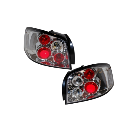 Set Of Rear Tail Lights Audi A3 2003-2008 Lexus Chromed