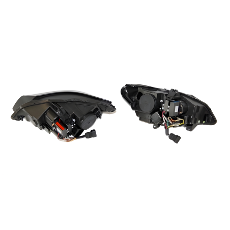Set Of Headlamps BMW Z4 E89 09-13 Black Drl Xenon