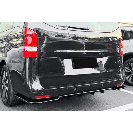 Rear Diffuser Mercedes W447 Glossy Black