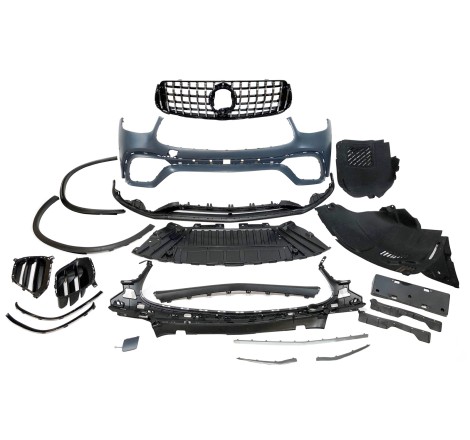 Front Bumper Mercedes X253 / C253 GLC 2020-2022 look AMG GLC63