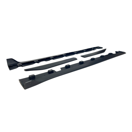 Jupes Ford Mustang 2015-2020 Look GT500 II Noir mat