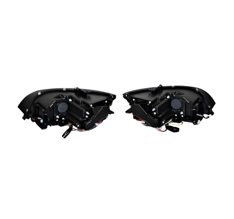 Set Of Headlamps Day Light AUDI TT 10-15 Xenon DRL Black