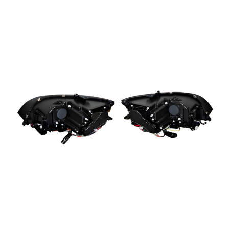 Set Of Headlamps Day Light AUDI TT 10-15 Xenon DRL Black
