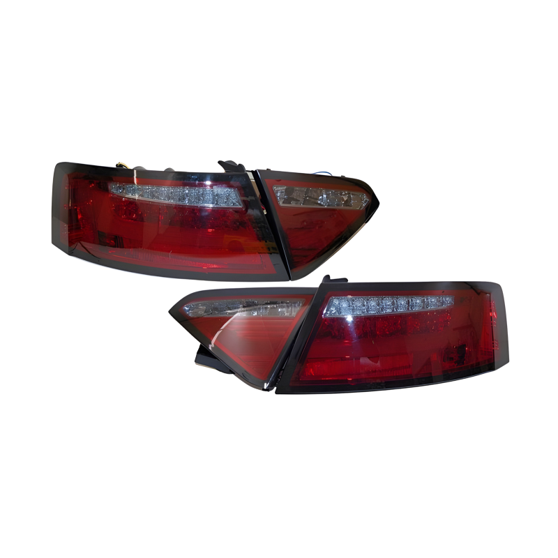 Feux Arrières Audi A5 2-4P 07-09 Led Red/Smoked Cardna Clignotant Led
