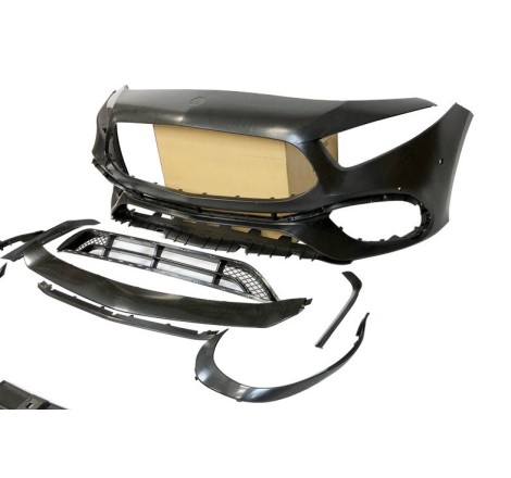 Front Bumper Mercedes W177 / V177 Look A45 S Diamond II Front Spoiler