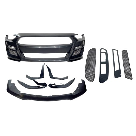 Front Bumper Ford Mustang 2018+ look GT500 II