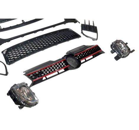 Pare-Choc Avant Volkswagen Golf 6 Look GTI Déflecteur Avant