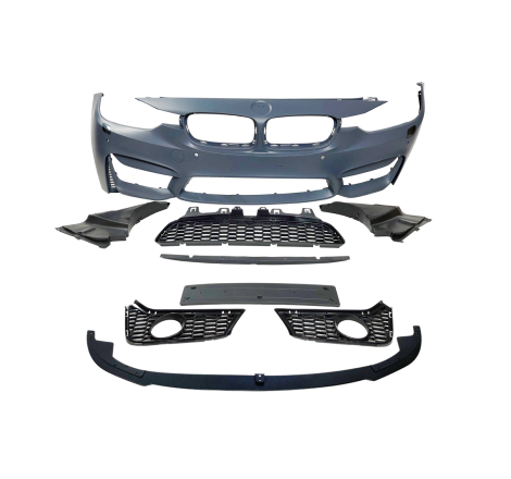 Front Bumper BMW F30 / F31 Look M3 Housing Fog Lamps