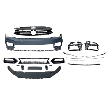 Pare-Choc Avant Volkswagen Passat 2015 Look R