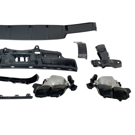 Diffuseur Arrière Mercedes GLC X253 COUPE 2020+ Look GLC63 Black