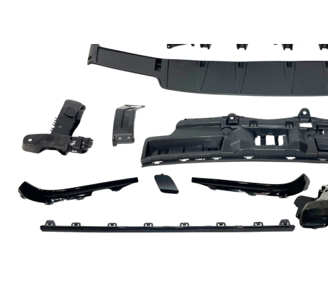 Diffuseur Arrière Mercedes GLC X253 COUPE 2020+ Look GLC63 Black