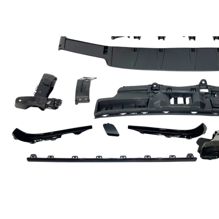 Rear Diffuser Mercedes GLC X253 COUPE 2020+ Look GLC63 Black