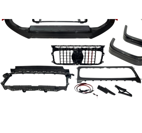 Kit De Carrosserie Mercedes W464 Look Rocket 900 Carbone