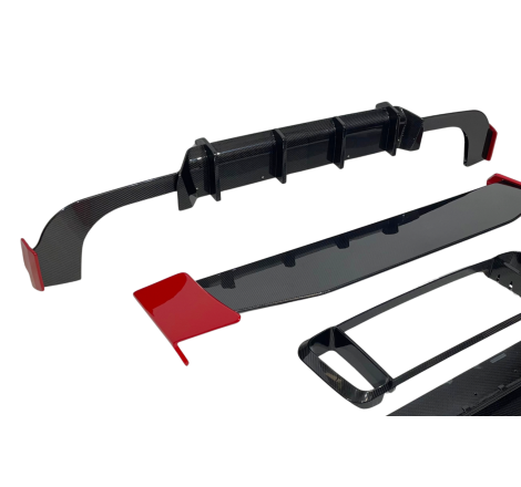 Kit De Carrosserie Mercedes W464 Look Rocket 900 Carbone