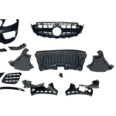 Front Bumper Mercedes W213 4p 2016-2019 / C238 look AMG E63