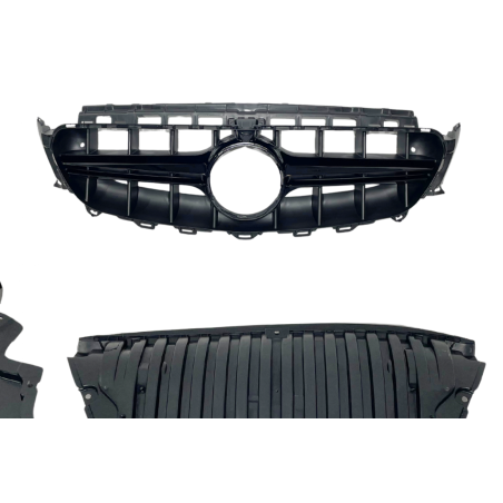 Front Bumper Mercedes W213 4p 2016-2019 / C238 look AMG E63